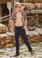 Men's Cotton Boho Pants Black