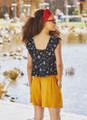 Boho Style Women's Yellow Summer Shorts