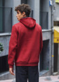 Maroon Hoodie For Men with Kangaroo Pocket