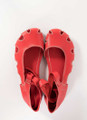 Red Stylish Leather Sandals for Summer