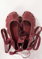 Maroon Stylish Leather Sandals for Summer