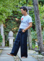 Summer Fisherman Pants for Men Black