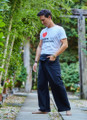Summer Fisherman Pants for Men Black