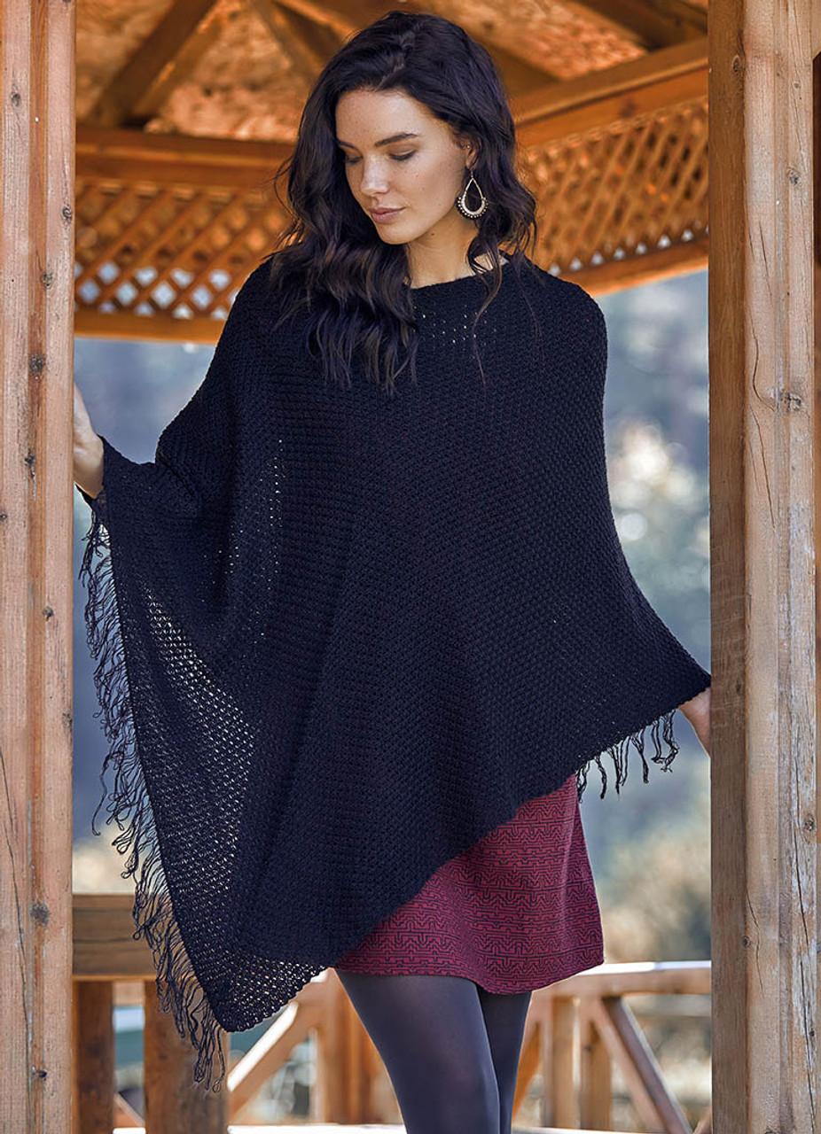 BLACKBIRD／bohemian poncho jacket soloist comoli www.lapress.ma