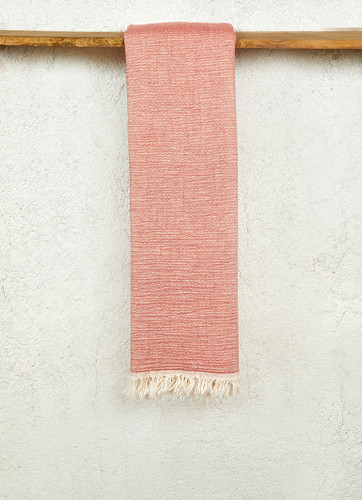 Muslin Cloth Turkish Towel in Burnt Orange