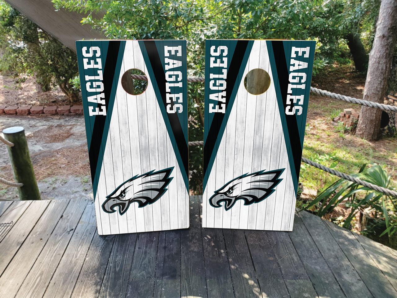 Philadelphia Eagles Cornhole Wraps / Skins