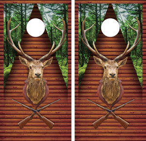 Deer hunter cornhole wraps/ skins / stickers / decals / vinyl Deer hunter cornhole wraps/ skins / stickers / decals / vinyl