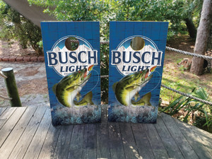 Busch Beer Cornhole Wraps / Skins / Vinyls / Stickers / Decals Busch Beer Cornhole Wraps / Skins / Vinyls / Stickers / Decals