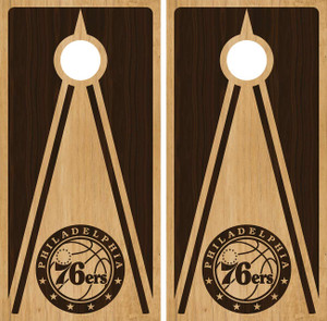 76er's Cornhole Wraps Skins Vinyls Decals Stickers 76er's Cornhole Wraps Skins Vinyls Decals Stickers