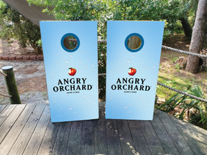 Angry Orchard cornhole wraps / vinyls / skins / decals / stickers Angry Orchard cornhole wraps / vinyls / skins / decals / stickers
