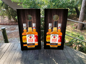 Jim Beam cornhole wraps / skins / vinyls / decals Jim Beam cornhole wraps / skins / vinyls / decals