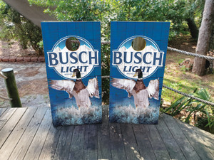 Busch Beer Cornhole Wraps / Skins / Vinyls / Stickers / Decals Busch Beer Cornhole Wraps / Skins / Vinyls / Stickers / Decals