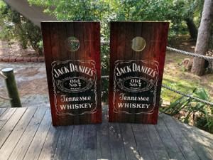 Jack Daniels cornhole wraps / vinyl / decals/ stickers Jack Daniels cornhole wraps / vinyl / decals/ stickers