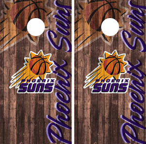 Phoenix Suns cornhole Wrap / Skins / Decals / Stickers Phoenix Suns cornhole Wrap / Skins / Decals / Stickers