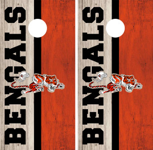 Bengals Cornhole Wraps / Skins / Vinyls / Decals / Stickers Bengals Cornhole Wraps / Skins / Vinyls / Decals / Stickers