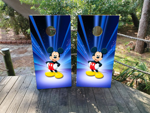 Mickey Mouse Cornhole Wraps, Decals, Stickers, Vinyl Mickey Mouse Cornhole Wraps, Decals, Stickers, Vinyl