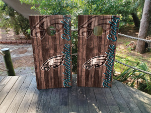 Philadelphia Eagles Cornhole Wrap / Skins / Decals / Stickers Philadelphia Eagles Cornhole Wrap / Skins / Decals / Stickers