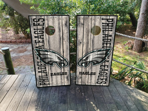 Philadelphia Eagles Cornhole Wrap / Skins / Decals / Stickers Philadelphia Eagles Cornhole Wrap / Skins / Decals / Stickers