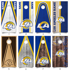 LA Rams Cornhole Wraps Skins Vinyls Decals