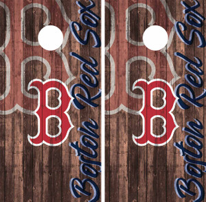 Boston Red Sox Cornhole Wrap / Skins / Decals / Stickers Boston Red Sox Cornhole Wrap / Skins / Decals / Stickers