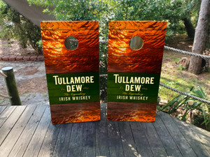 Tullamore Dew Irish Whiskey Cornhole Wraps / Skins - Design 1