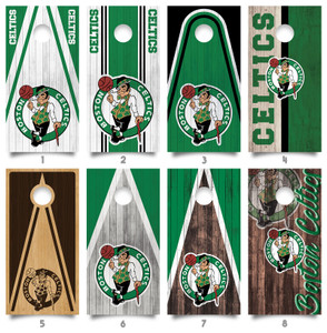 Boston Celtics Cornhole Wrap / Skins / Decals / Stickers Boston Celtics Cornhole Wrap / Skins / Decals / Stickers