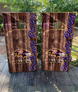 Baltimore Ravens Cornhole Wraps / Skins / Vinyl / Decals Baltimore Ravens Cornhole Wraps / Skins / Vinyl / Decals