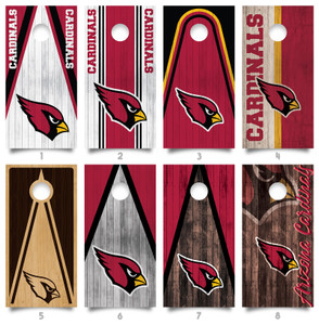 Arizona Cardinals Cornhole Decals Arizona Cardinals Cornhole Decals