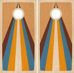 Natural wood grain cornhole wraps Natural wood grain cornhole wraps
