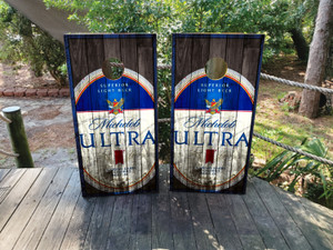 Michelob Beer cornhole wraps / skins / decals/ stickers Michelob Beer cornhole wraps / skins / decals/ stickers