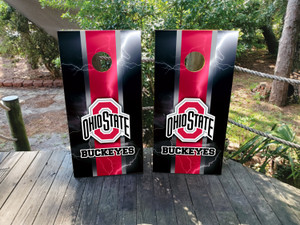 Ohio State Buckeyes Cornhole Wraps and Skins Ohio State Buckeyes Cornhole Wraps and Skins