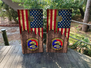 United States Honor GuardCornhole Wraps / Skins United States Honor GuardCornhole Wraps / Skins