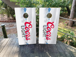 Coors cornhole wraps / skins / decals/ stickers Coors cornhole wraps / skins / decals/ stickers