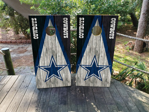 Dallas Cowboys Cornhole Wraps / Skins - Design 11 Dallas Cowboys Cornhole Wraps / Skins - Design 11