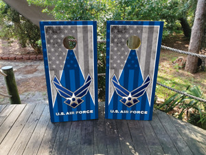 United States Airforce Cornhole Wraps / Skins United States Airforce Cornhole Wraps / Skins