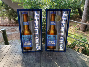 Bud Light Cornhole Wraps / Skins Bud Light Cornhole Wraps / Skins