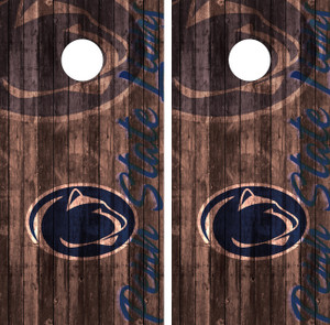 Penn State Cornhole Wraps Penn State Cornhole Wraps