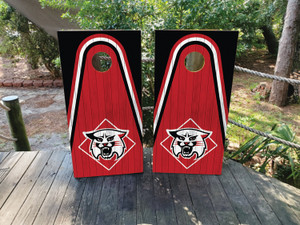 Davidson Wildcats Cornhole Wraps / Stickers / Decals / Vinyl