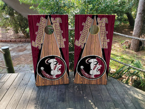 Florida State Seminoles Cornhole Wraps / Stickers / Decals / Vinyl Florida State Seminoles Cornhole Wraps / Stickers / Decals / Vinyl