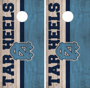 North Carolina Tar Heels Cornhole Wraps / Stickers / Decals / Vinyl North Carolina Tar Heels Cornhole Wraps / Stickers / Decals / Vinyl