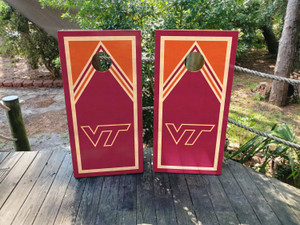 Virginia Tech Hookies Cornhole Wraps / Stickers / Decals / Vinyl Virginia Tech Hookies Cornhole Wraps / Stickers / Decals / Vinyl
