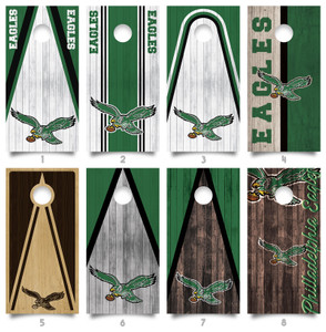 Vintage Philadelphia Eagles Cornhole Wrap / Skins / Decals / Stickers