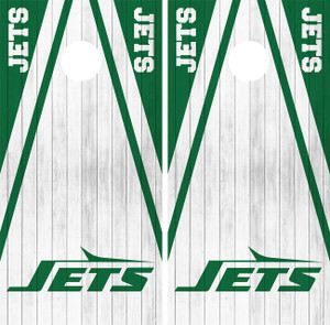 New York Jets Cornhole Wraps / Skins / Vinyl