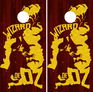 Wizard of Oz Wicked Witch Cornhole Wraps, Decals, Stickers, Vinyl Wizard of Oz Wicked Witch Cornhole Wraps, Decals, Stickers, Vinyl