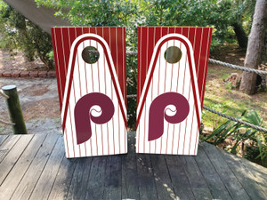 Philadelphia Phillies Cornhole Wrap / Skins / Decals / Stickers Philadelphia Phillies Cornhole Wrap / Skins / Decals / Stickers