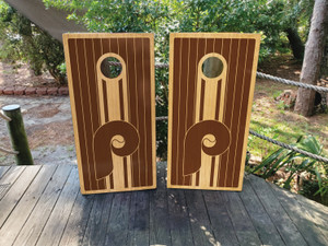 Philadelphia Phillies Cornhole Wrap / Skins / Decals / Stickers Philadelphia Phillies Cornhole Wrap / Skins / Decals / Stickers