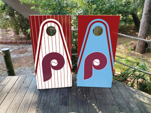 Philadelphia Phillies Cornhole Wrap / Skins / Decals / Stickers Philadelphia Phillies Cornhole Wrap / Skins / Decals / Stickers