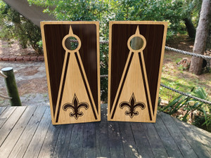 New Orleans Saints  Cornhole Wraps Skins Vinyls Decals Stickers
