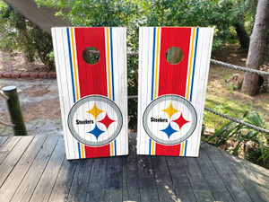 Steelers Cornhole Wraps / Decals / Stickers / Vinyls Steelers Cornhole Wraps / Decals / Stickers / Vinyls