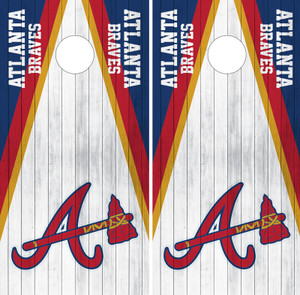 Atlanta Braves Cornhole Wraps / Skins / Decals / Stickers Atlanta Braves Cornhole Wraps / Skins / Decals / Stickers